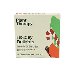 PLANT THERAPY Holiday Delights Essential Oil Blend Set - 1 oz